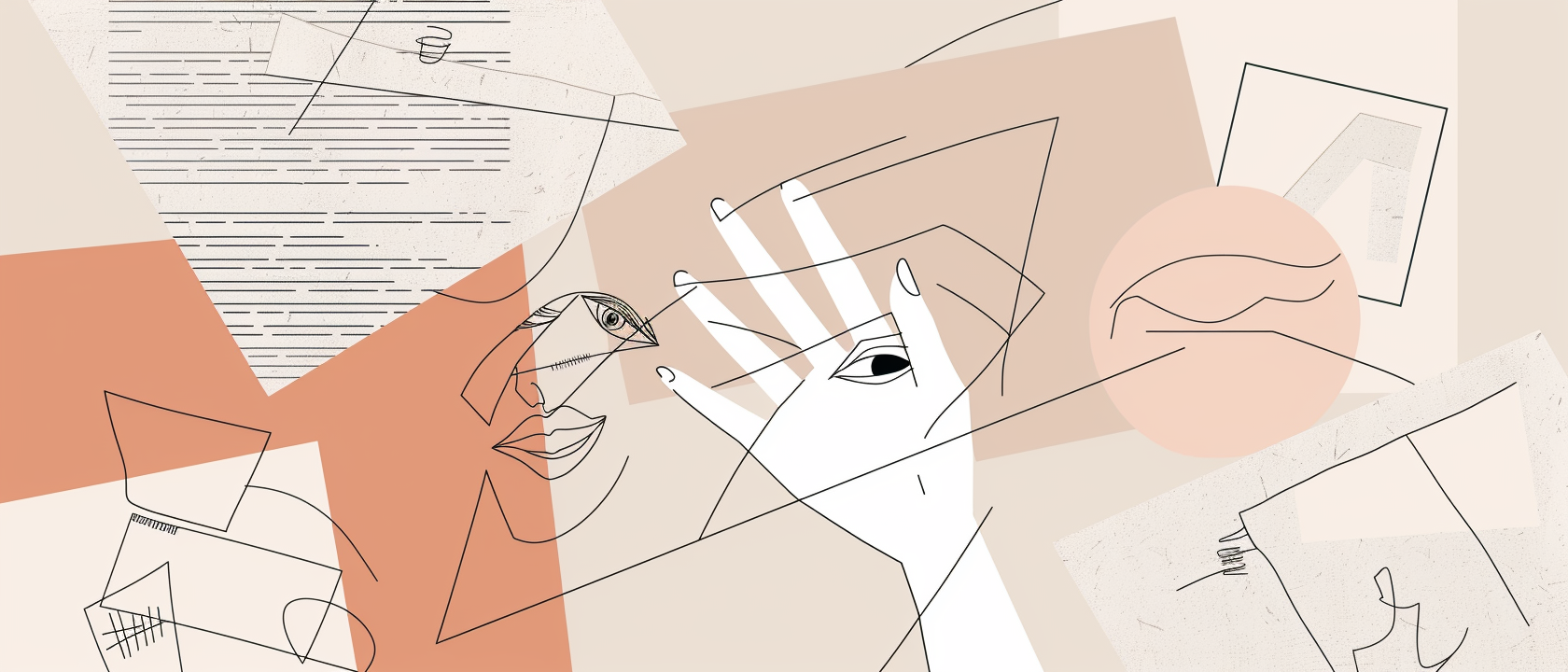 Visual section cover